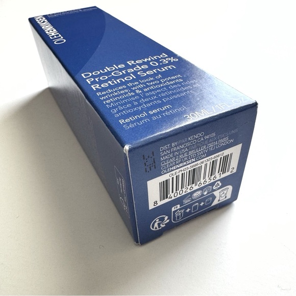 NIB OLE HENRIKSEN Double Rewind Pro-Grade 0.3% Retinol Serum - Picture 3 of 4